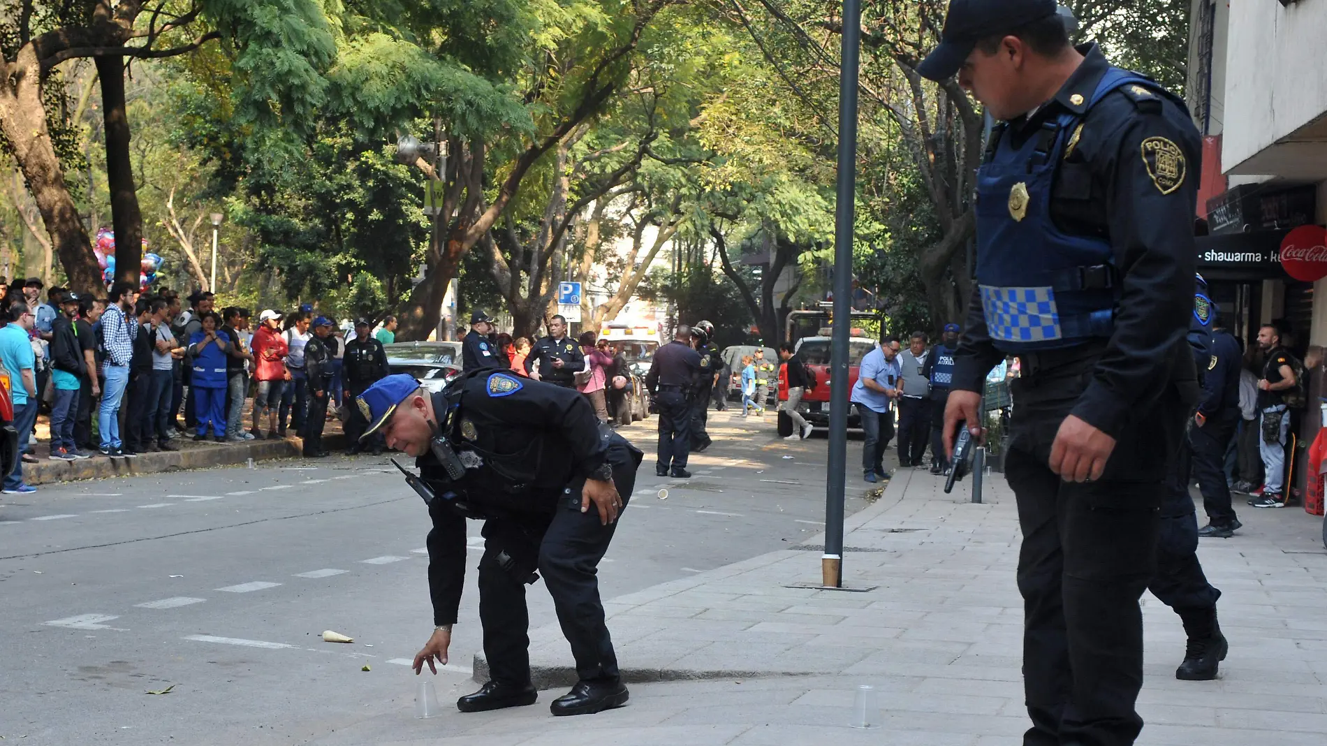 Atentado Bombero